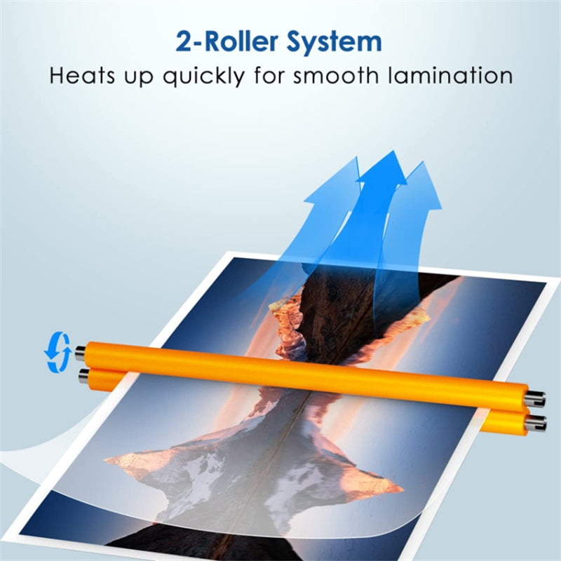 FANGNUO FN333 A4 Laminator Office Document Photo Laminating Machine (A4 / A5 / A6 Laminating Pouch*5)