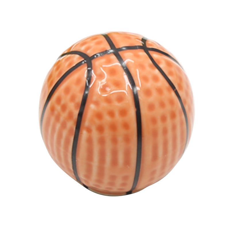 Ball Shape Single Hole Furniture Ceramics Pull Handle Drawer Cabinet Wardrobe Door Knob with 25mm Screw