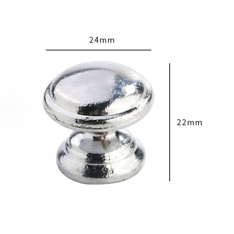 European Style Zinc Alloy Cabinet Pulls Handle 25mm Screw Antique Drawer Wardrobe Knob Pulls