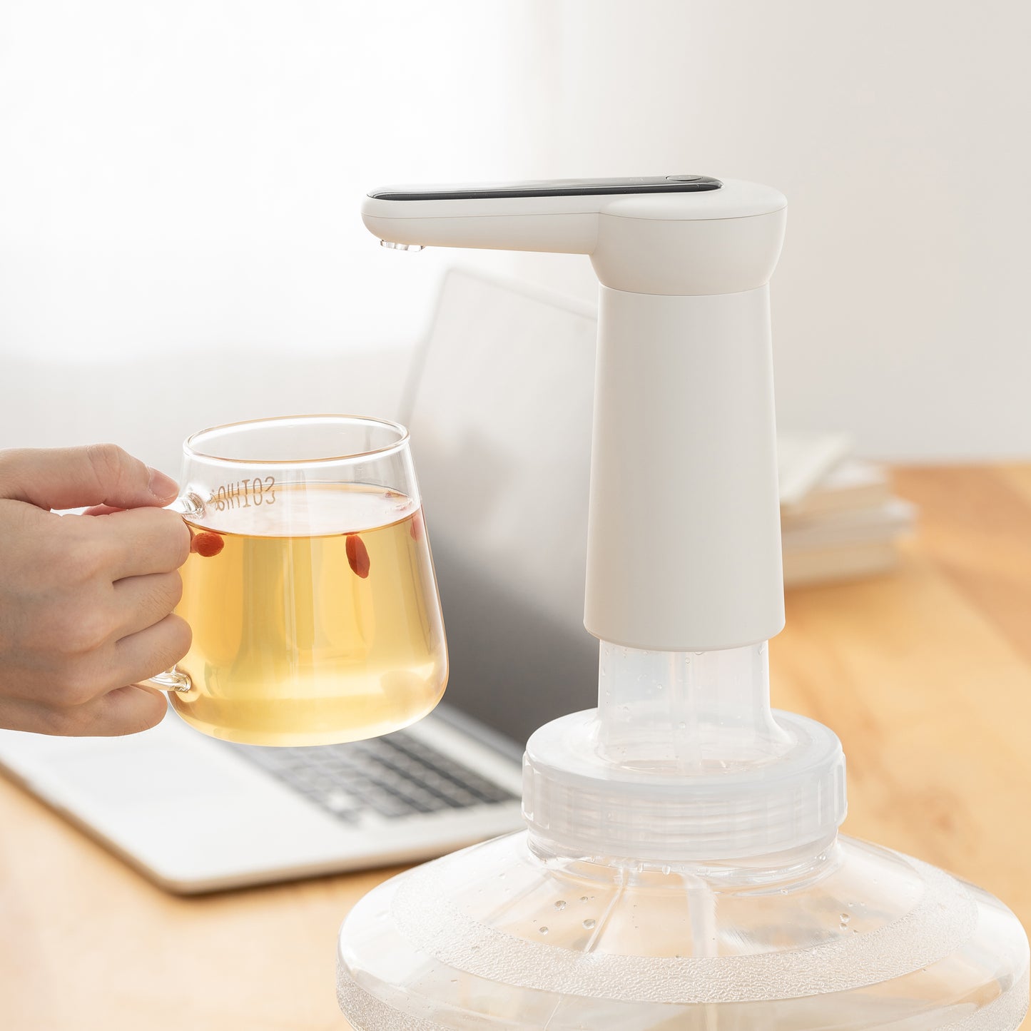 SOTHING Pro Automatic Drinking Water Bottle Pump 4 Levels Electric Water Dispenser (BPA Free, No FDA Certification)