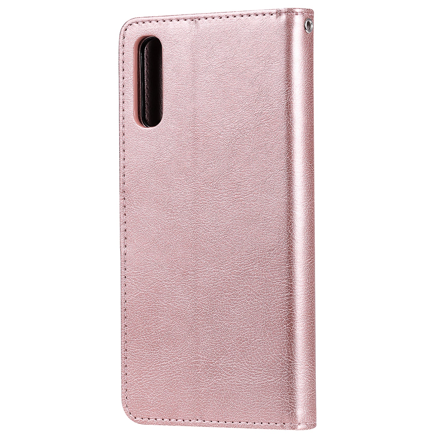 For Samsung Galaxy A50 / A50s / A30s KT Leather Series-3 Detachable 2-in-1 Phone Case PU Leather Stand Wallet Cover with Strap