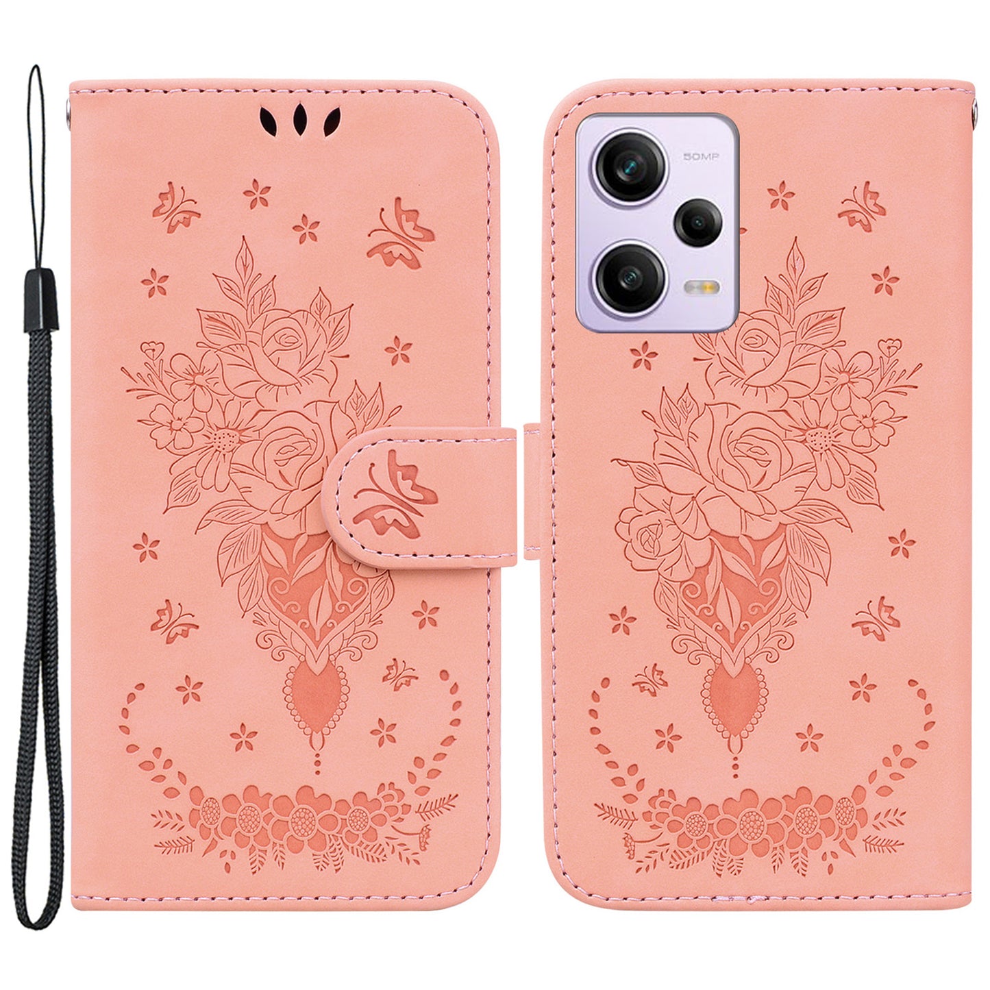 For Xiaomi Redmi Note 12 Pro 5G / Note 12 Pro Speed 5G / Poco X5 Pro 5G Leathe Phone Cover