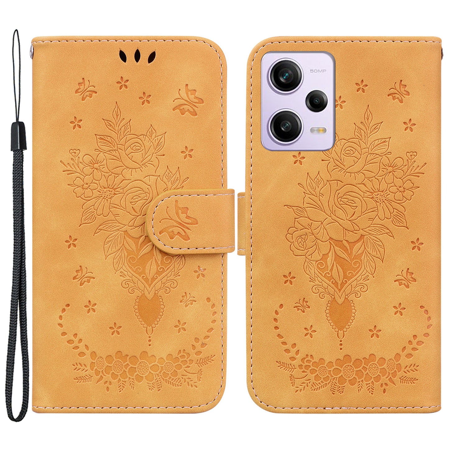 For Xiaomi Redmi Note 12 Pro 5G / Note 12 Pro Speed 5G / Poco X5 Pro 5G Leathe Phone Cover