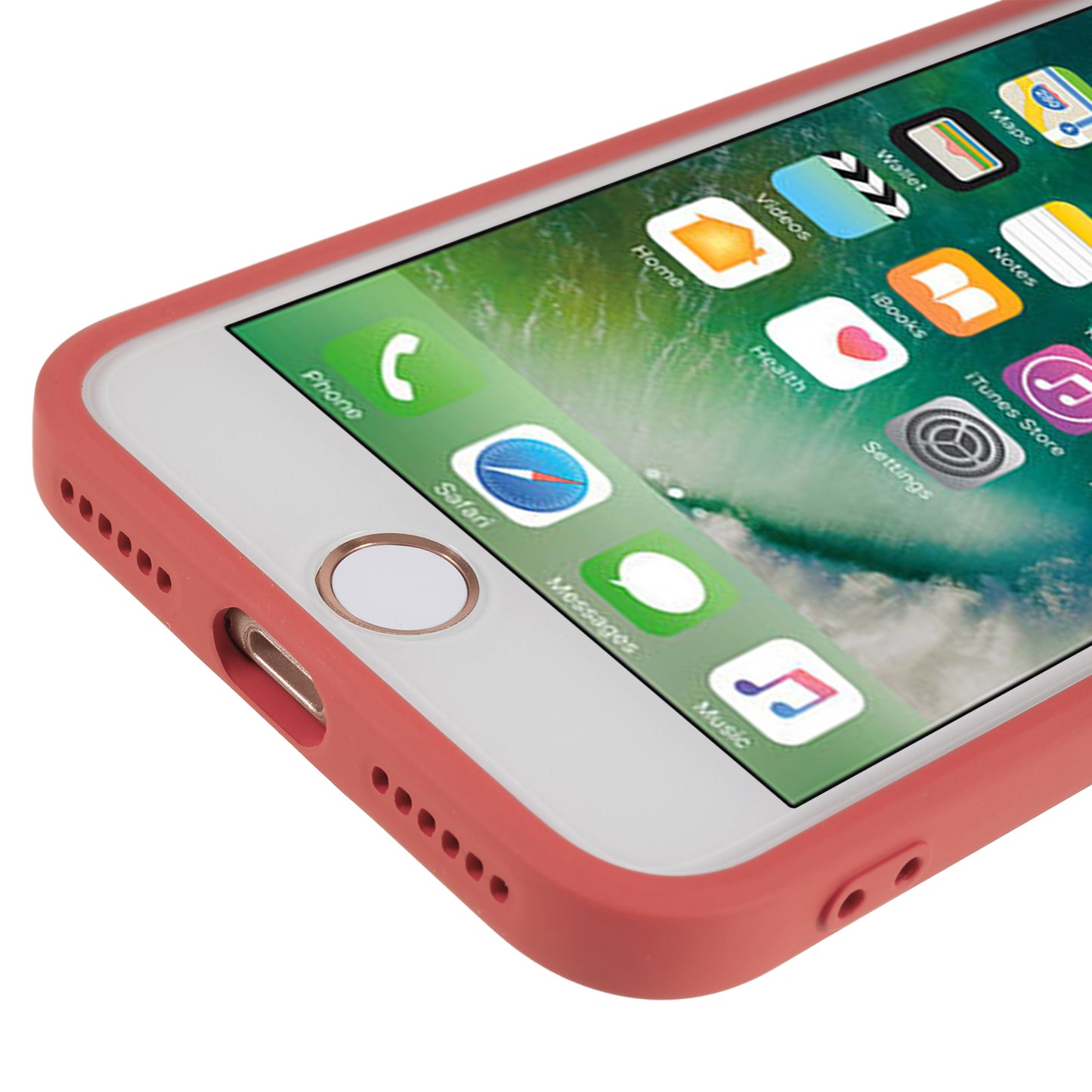 Rubberized Phone Case for iPhone 7 / 8 4.7 inch / SE (2020) / SE (2022) , Anti-Scratch Fiber Lining TPU Cover