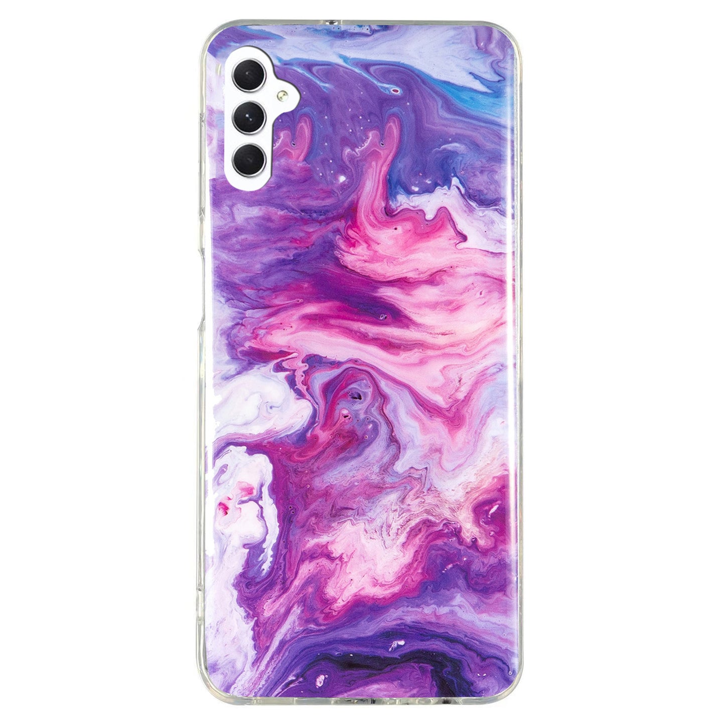 For Samsung Galaxy A24 5G Marble Pattern Phone Case Soft TPU Slim IMD Fashion Cover