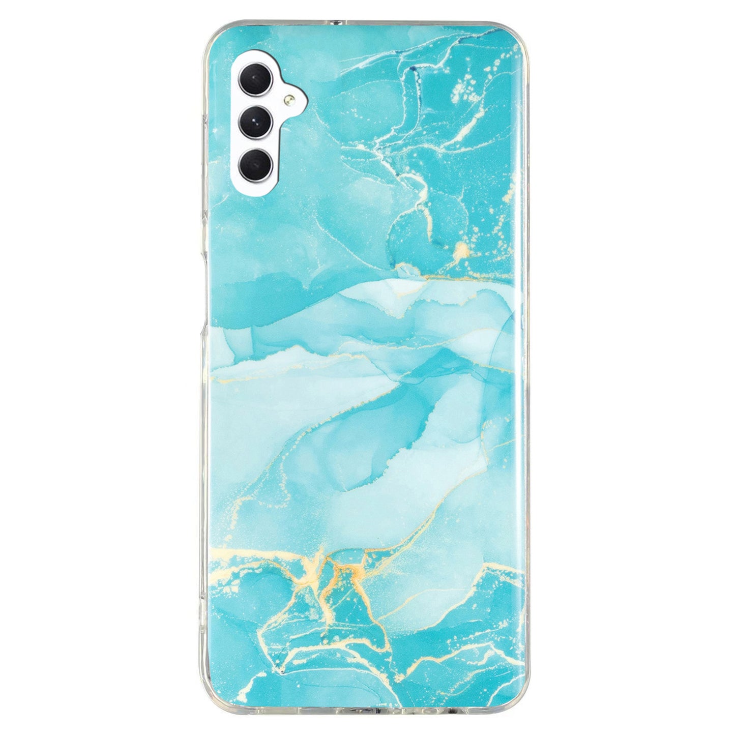 For Samsung Galaxy A24 5G Marble Pattern Phone Case Soft TPU Slim IMD Fashion Cover