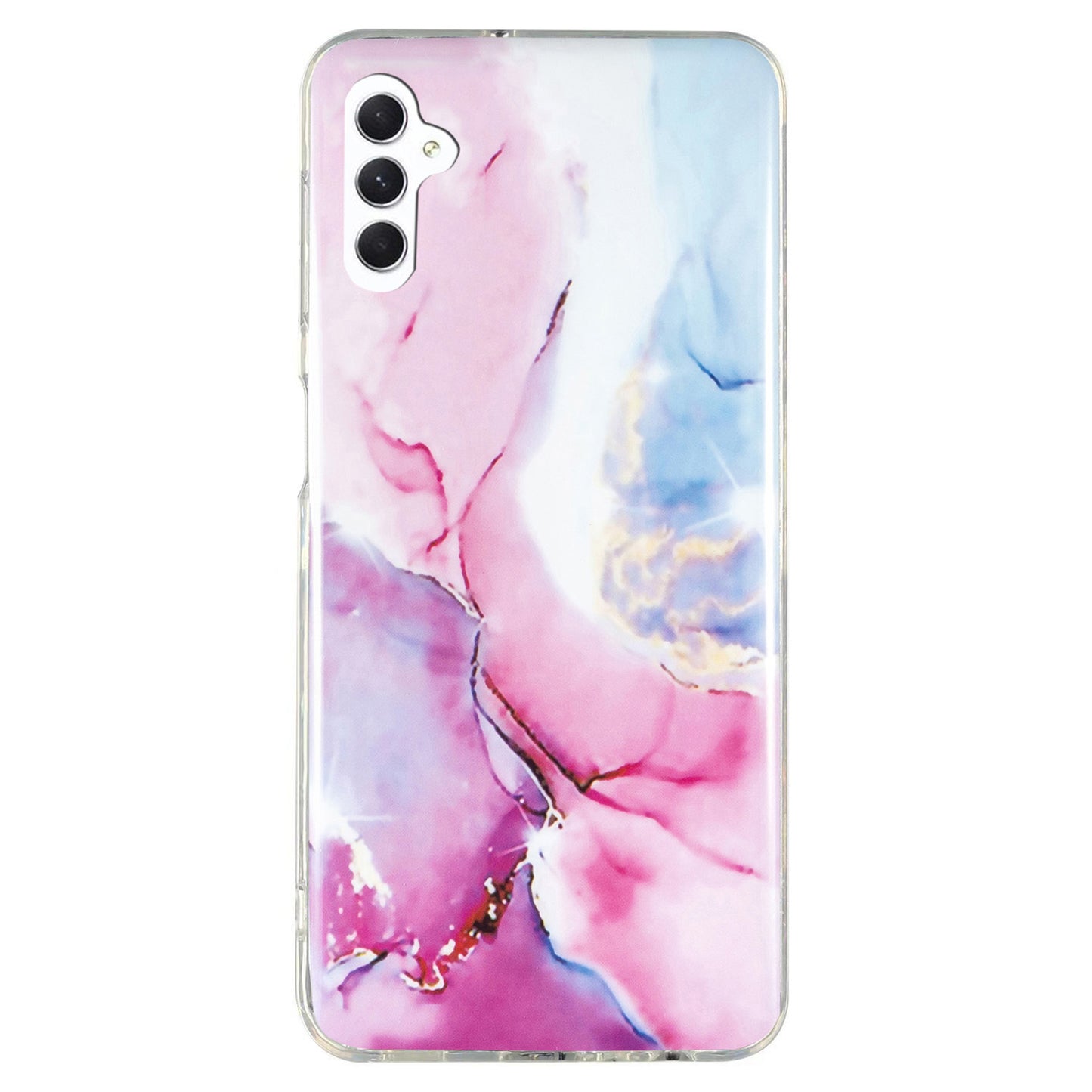For Samsung Galaxy A24 5G Marble Pattern Phone Case Soft TPU Slim IMD Fashion Cover