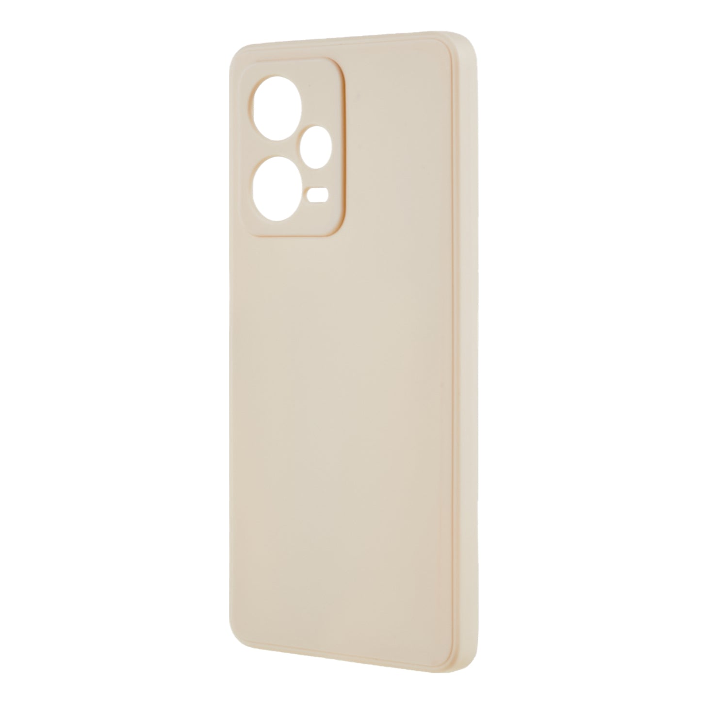 For Xiaomi Redmi Note 12 Pro 5G Straight Edge Design Phone Case Soft TPU Precise Cutout Anti-Scratch Cover
