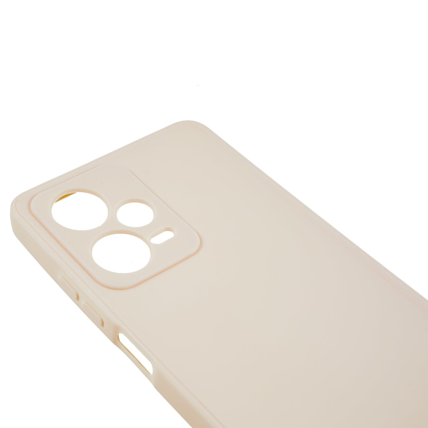 For Xiaomi Redmi Note 12 Pro 5G Straight Edge Design Phone Case Soft TPU Precise Cutout Anti-Scratch Cover