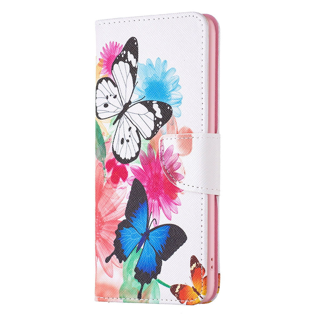 For Oppo Find X6 5G Pattern Printing Full Protection Phone Case PU Leather Wallet Flip Stand Shell