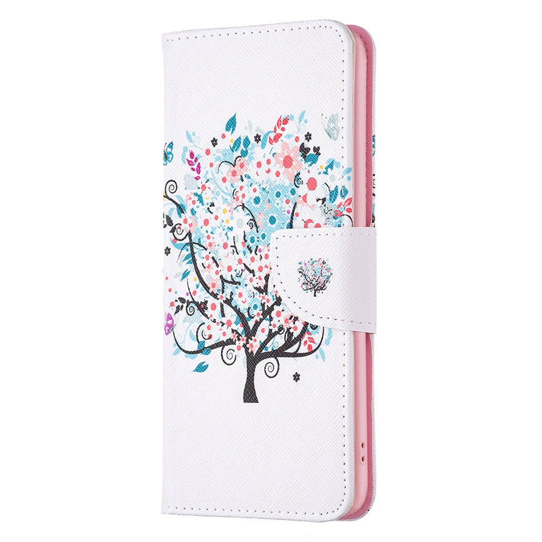 For Oppo Find X6 5G Pattern Printing Full Protection Phone Case PU Leather Wallet Flip Stand Shell