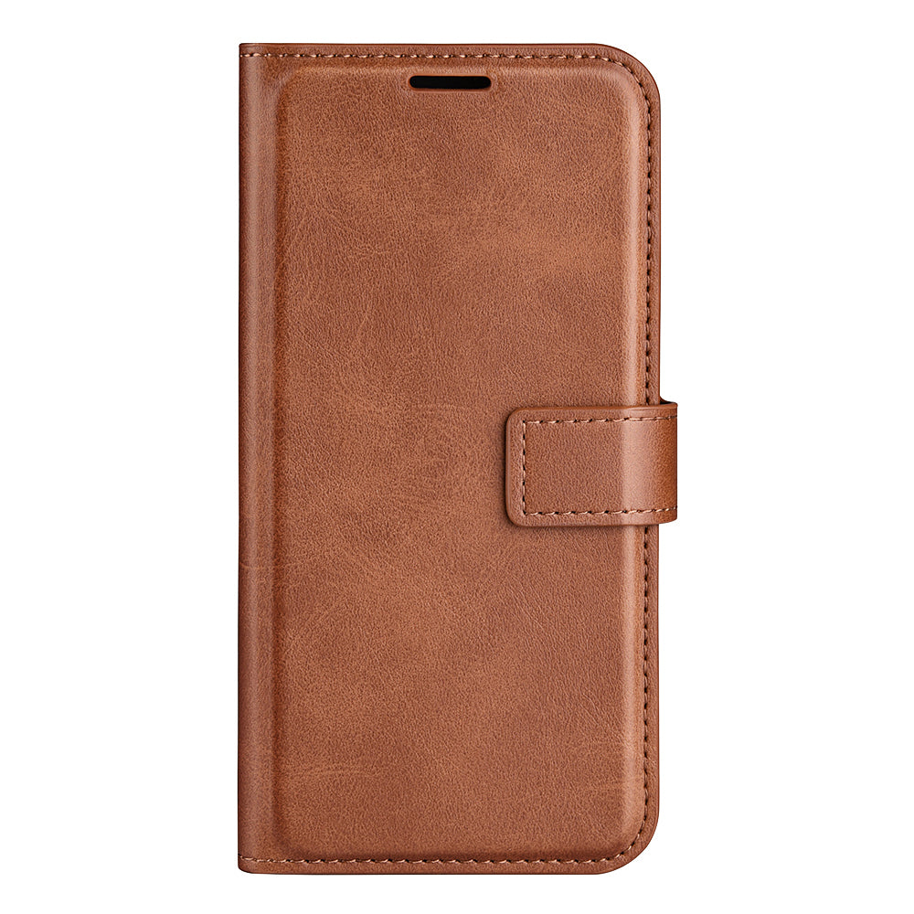 For Xiaomi 13 Lite / Civi 2 5G Square Clasp Leather Phone Case Calf Texture Wallet Stand Anti-drop Cover