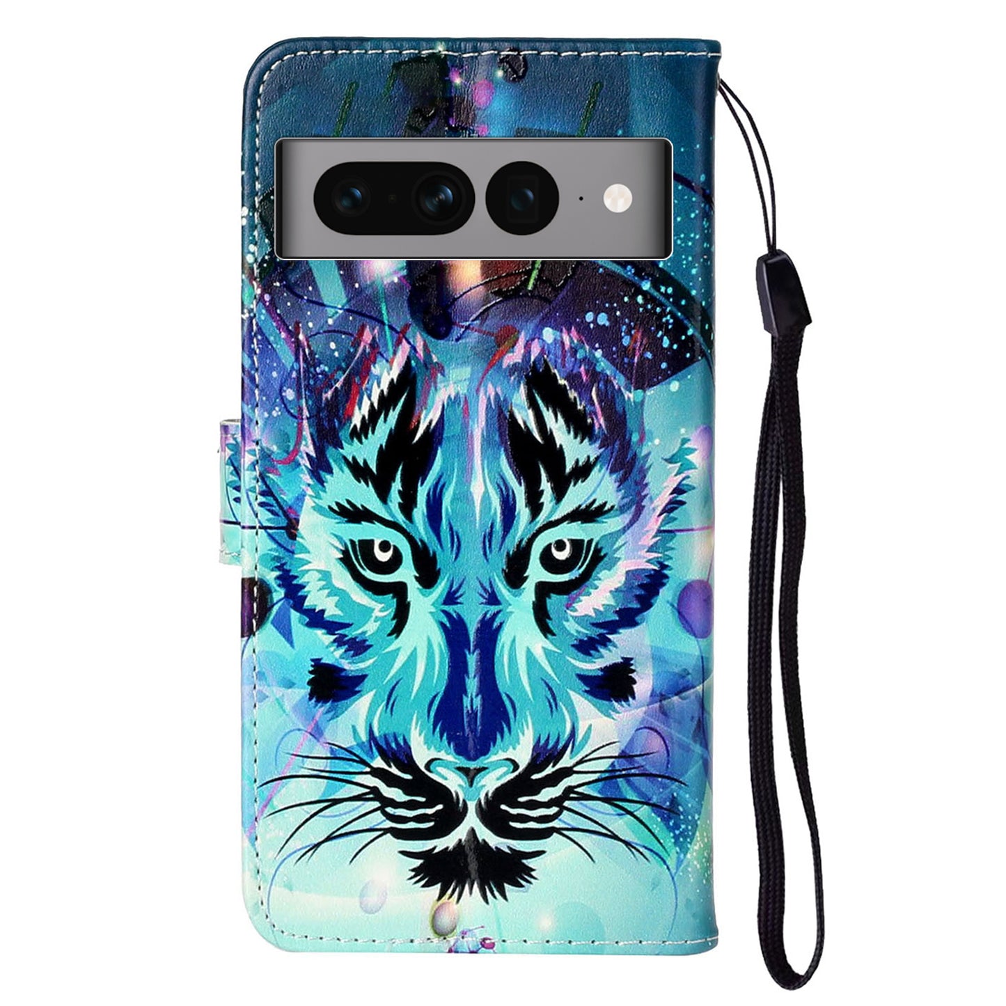For Google Pixel 7 Pro 5G Pattern Printing Leather Wallet Cover Flip Stand Drop-proof Phone Case