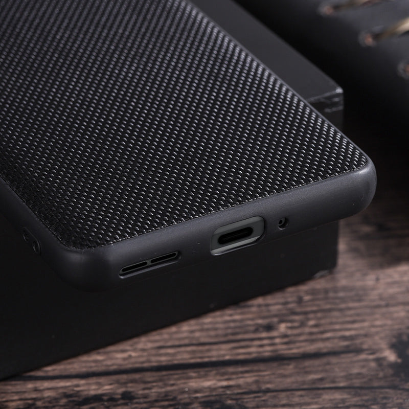 For Oppo Reno8 T 5G / A1 Pro 5G Cell Phone Back Cover Nylon Coated Soft TPU Phone Case