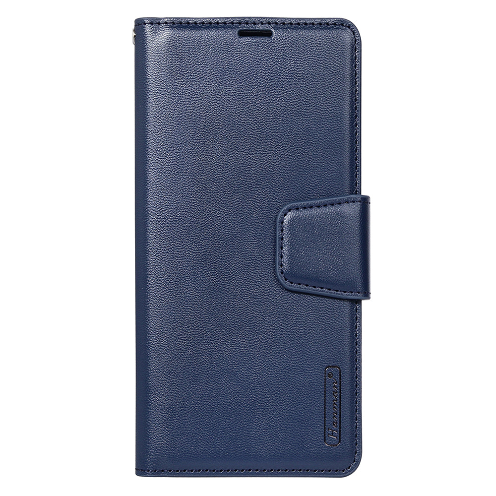 HANMAN Mill Series for Samsung Galaxy S20 5G / 4G Leather Phone Case Stand Wallet Anti-drop Phone Cover