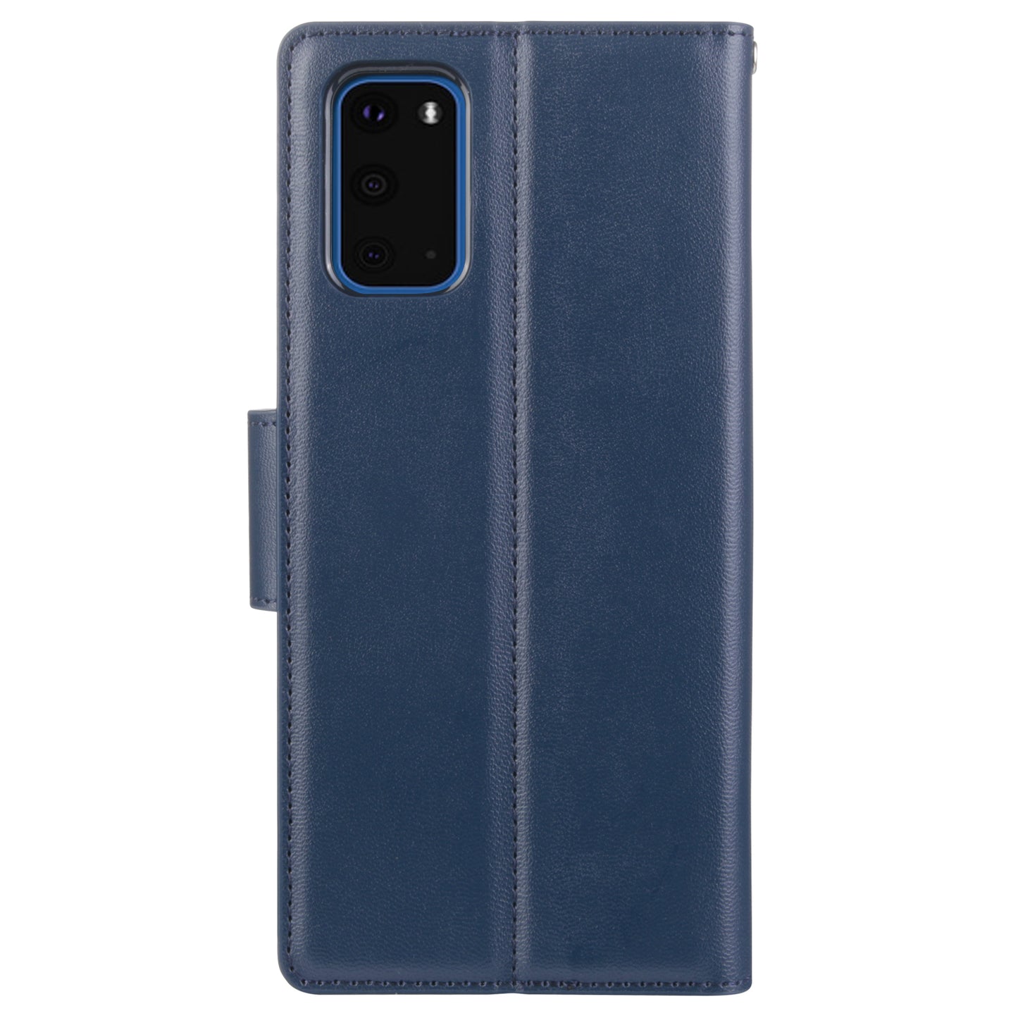 HANMAN Mill Series for Samsung Galaxy S20 5G / 4G Leather Phone Case Stand Wallet Anti-drop Phone Cover