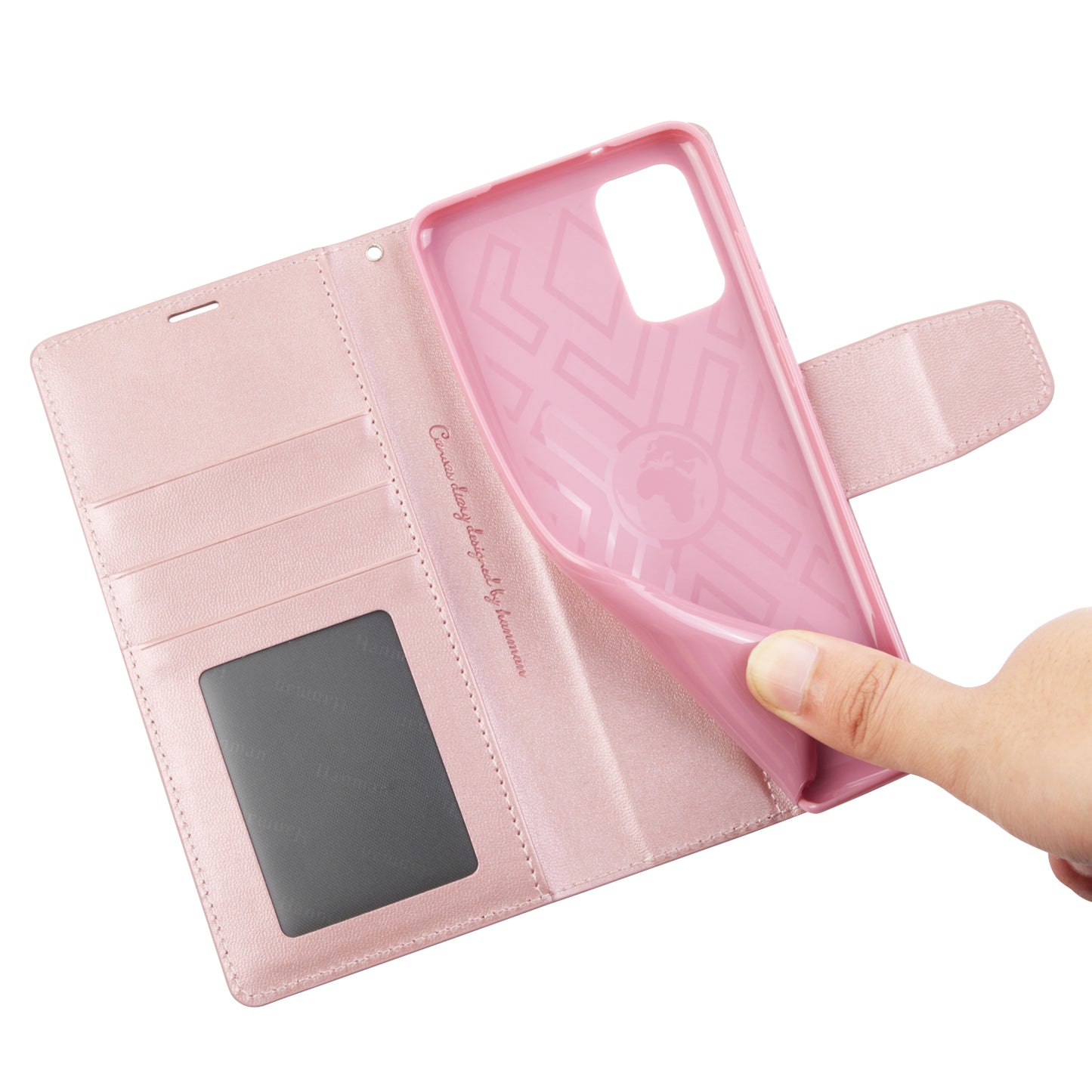 HANMAN Mill Series for Samsung Galaxy S20 Plus 5G / 4G Stand Phone Case Leather Wallet Smartphone Cover