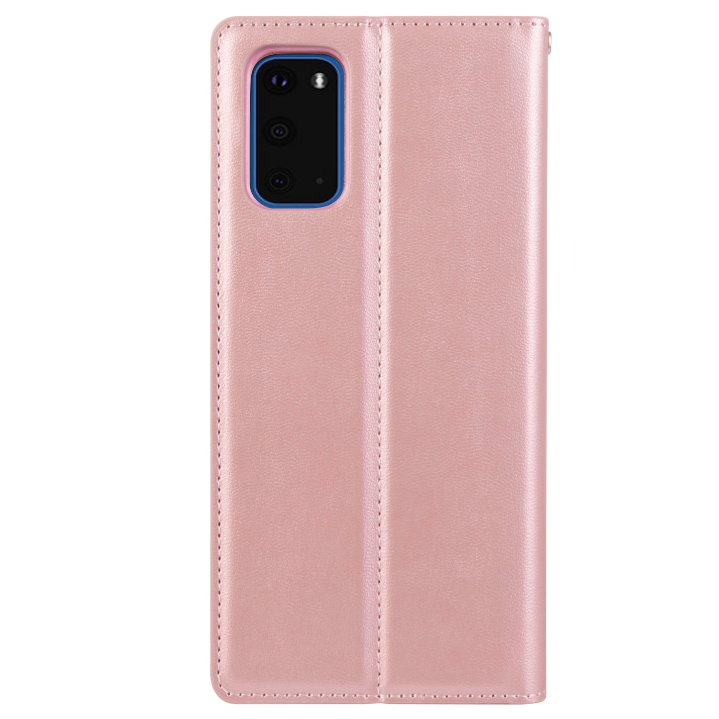 HANMAN Minuo Series for Samsung Galaxy S20 Plus 4G / 5G Leather Phone Wallet Case Protective Stand Cover