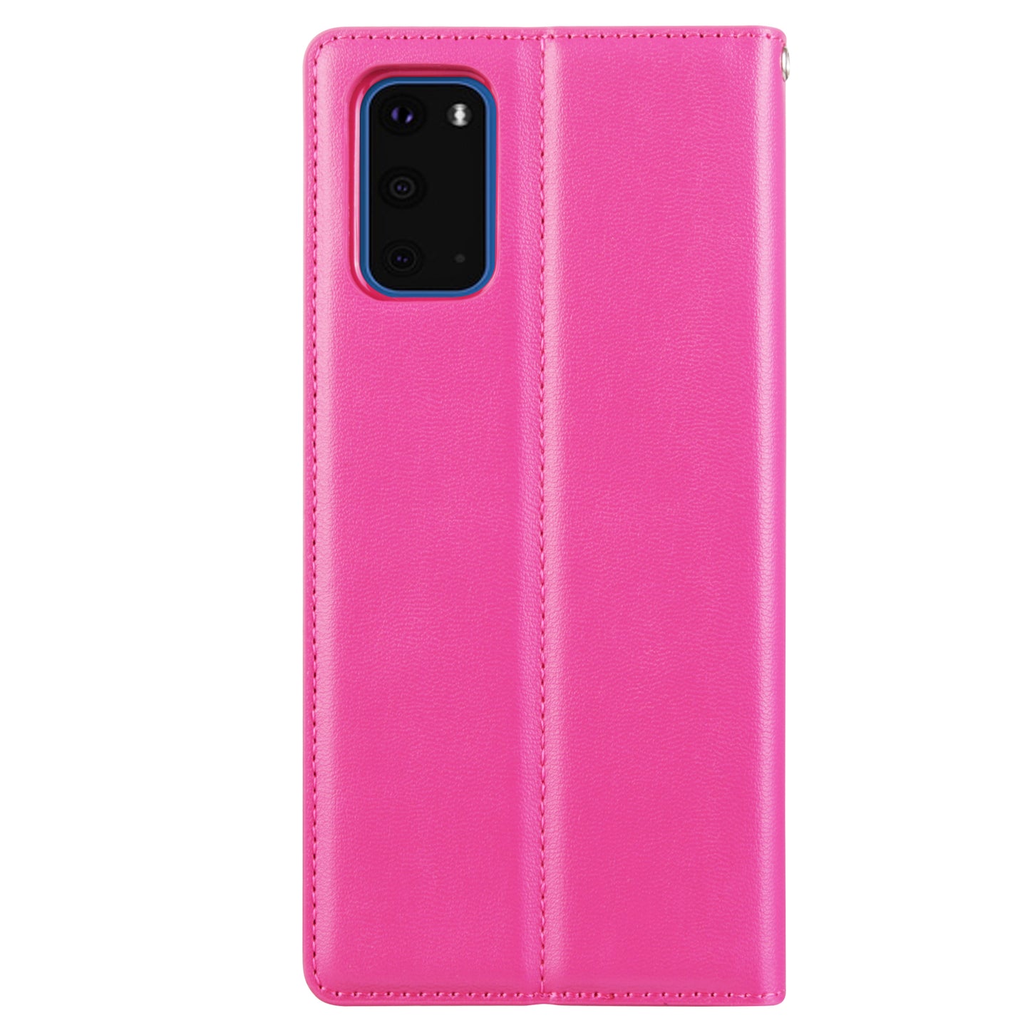 HANMAN Minuo Series Stand Cover for Samsung Galaxy S20 4G / 5G PU Leather Phone Wallet Case