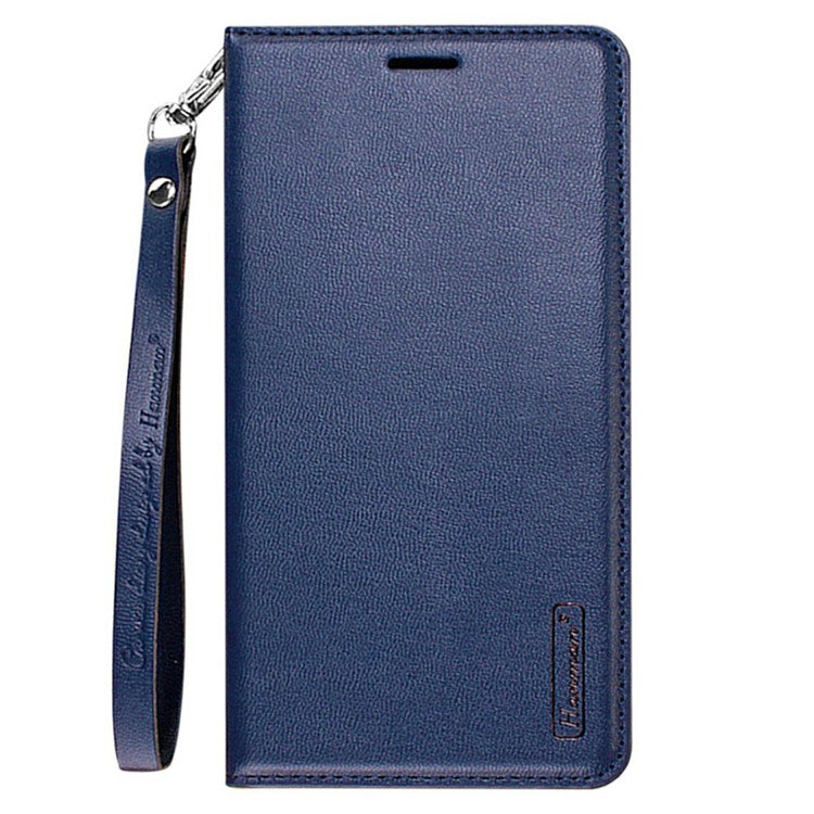 HANMAN Minuo Series Stand Cover for Samsung Galaxy S20 4G / 5G PU Leather Phone Wallet Case