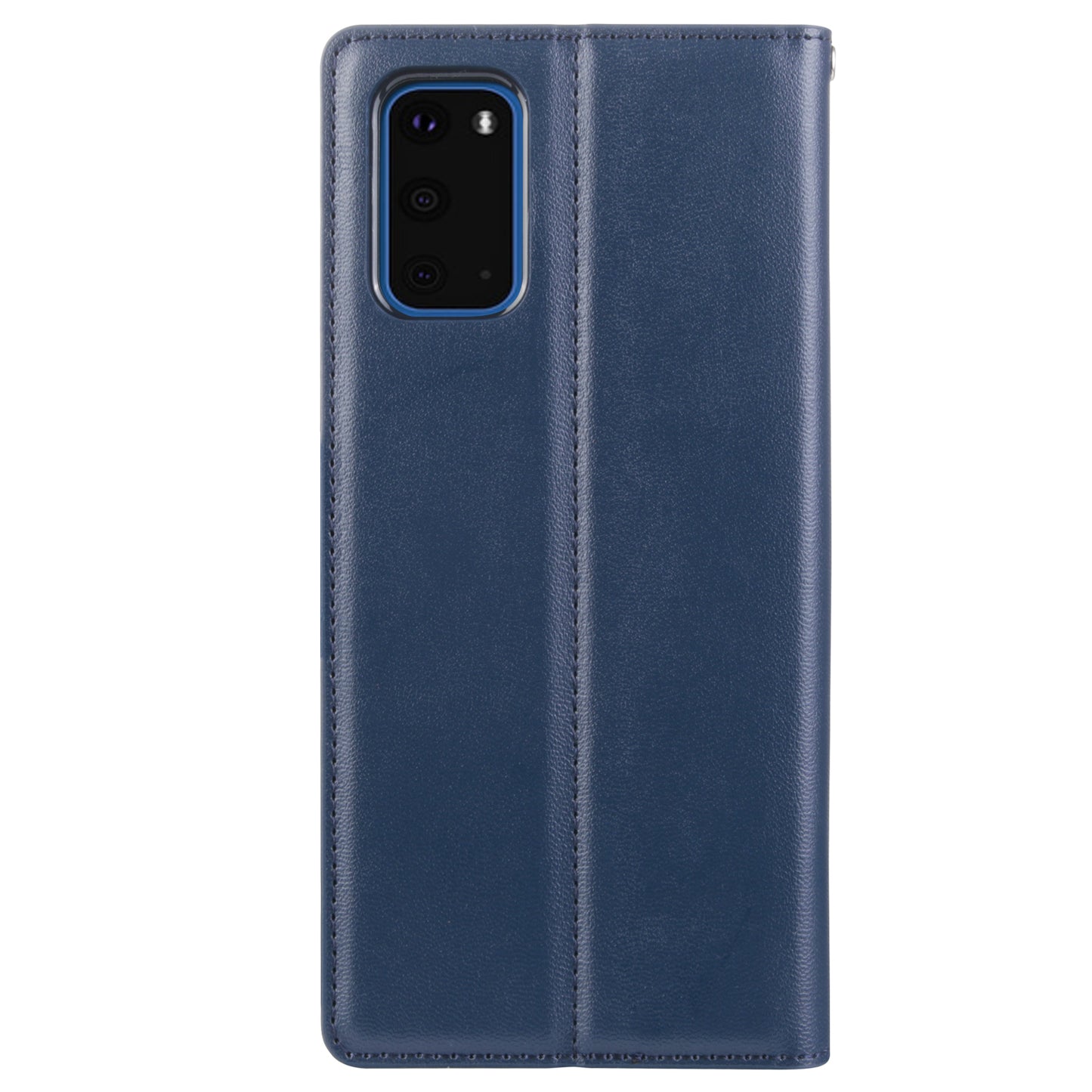 HANMAN Minuo Series Stand Cover for Samsung Galaxy S20 4G / 5G PU Leather Phone Wallet Case