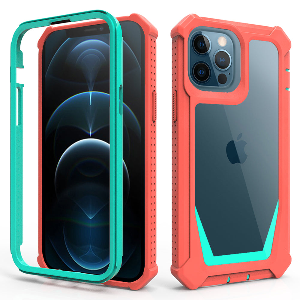 For iPhone 14 Pro Crystal Clear Phone Case Detachable 2-in-1 TPU + Acrylic Corner Protection Phone Cover