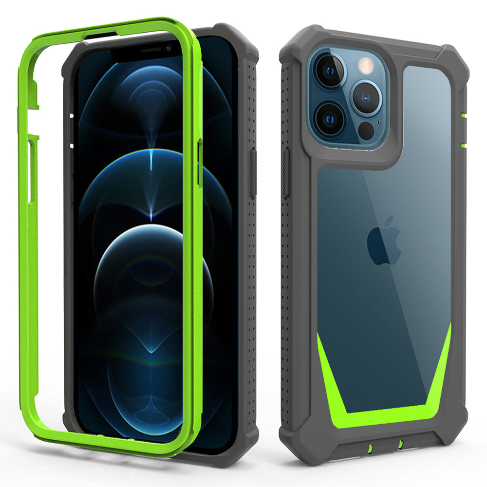 For iPhone 14 Pro Max Detachable 2-in-1 TPU + Acrylic Phone Case Reinforced Corner Shockproof Cover