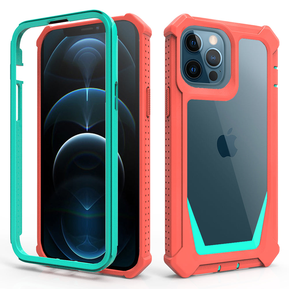 For iPhone 14 Pro Max Detachable 2-in-1 TPU + Acrylic Phone Case Reinforced Corner Shockproof Cover
