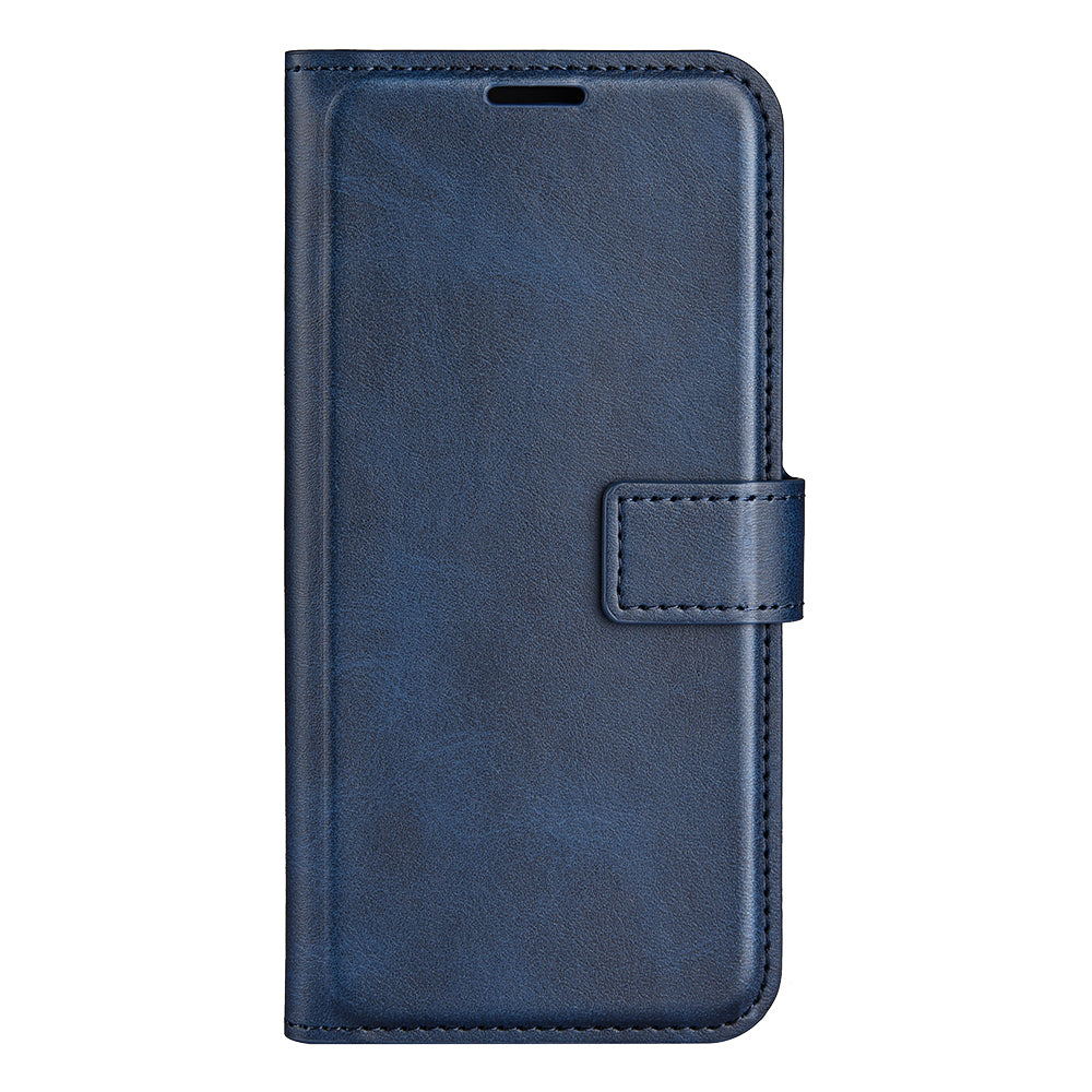 For Samsung Galaxy A24 4G Leather Wallet Mobile Case Calf Texture Square Clasp Flip Stand Cover