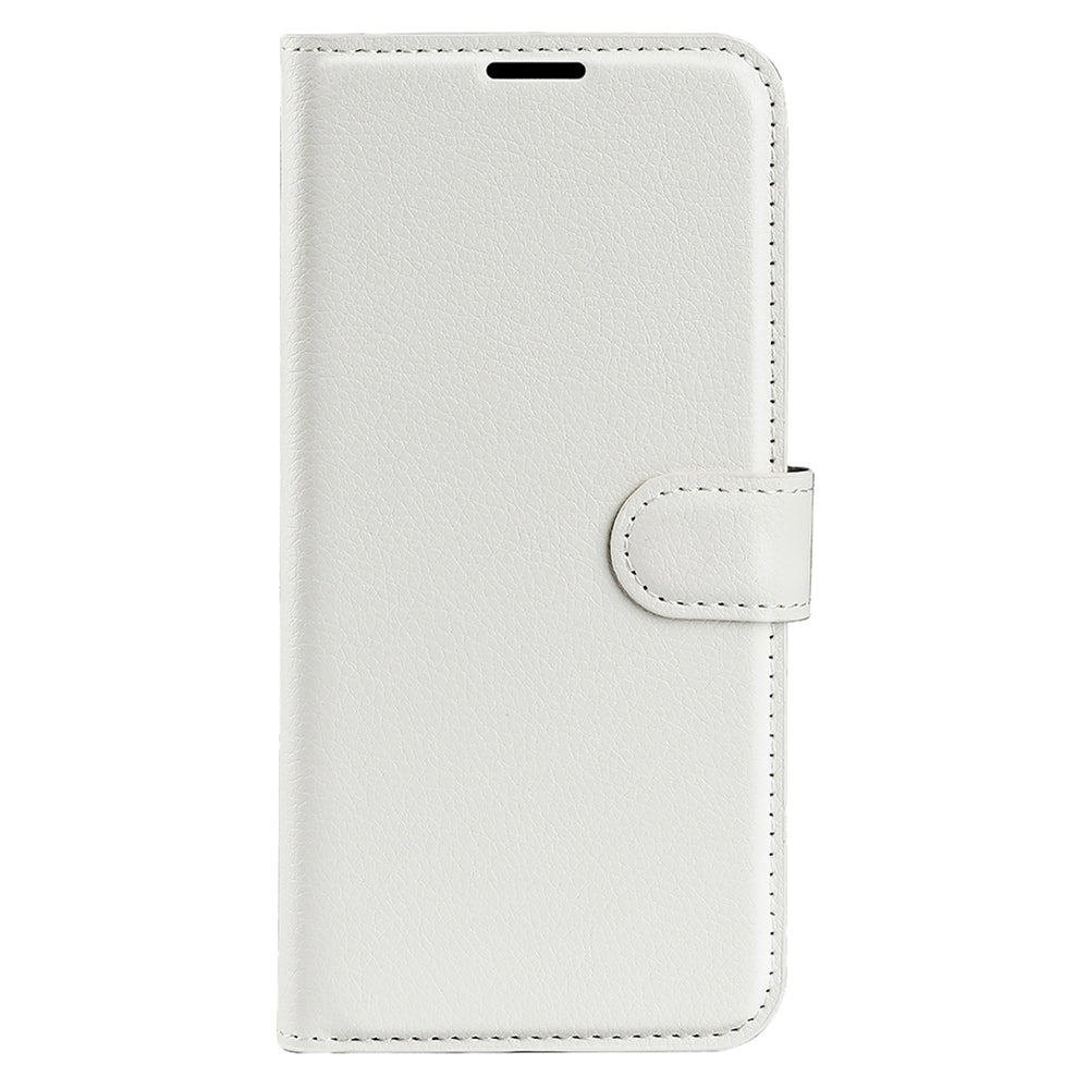 For Samsung Galaxy A24 4G PU Leather Wallet Shell Litchi Texture Phone Case Flip Stand Cover