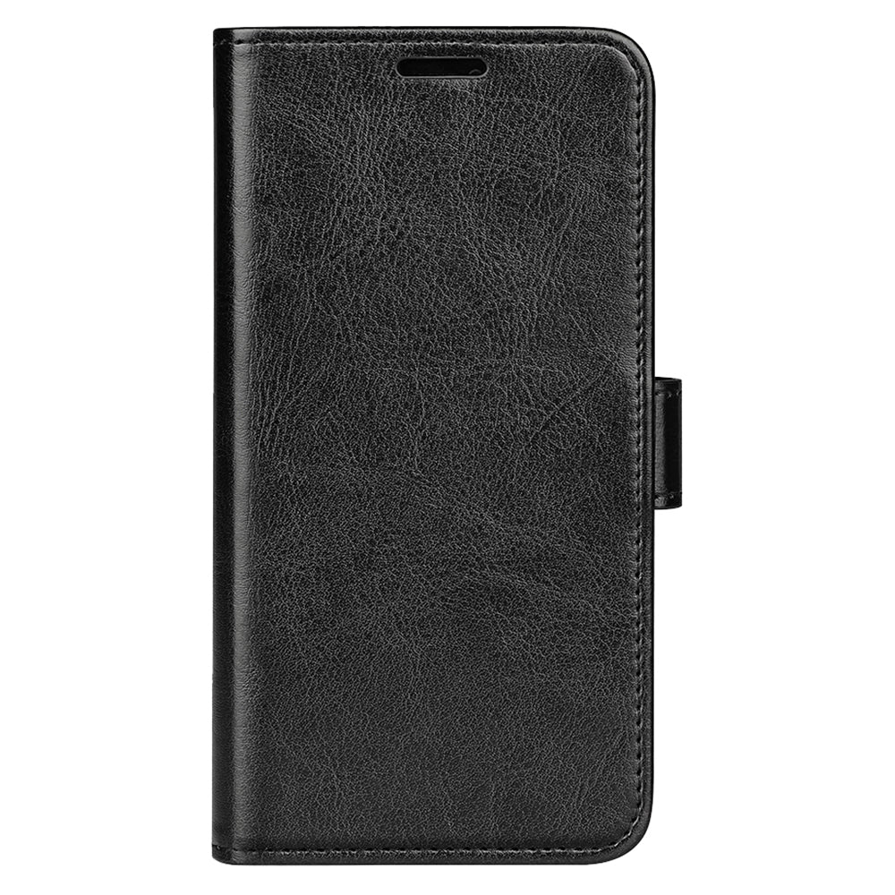 For Xiaomi Redmi Note 12 4G Crazy Horse Texture Drop-proof Phone Case PU Leather Wallet Flip Stand Cover