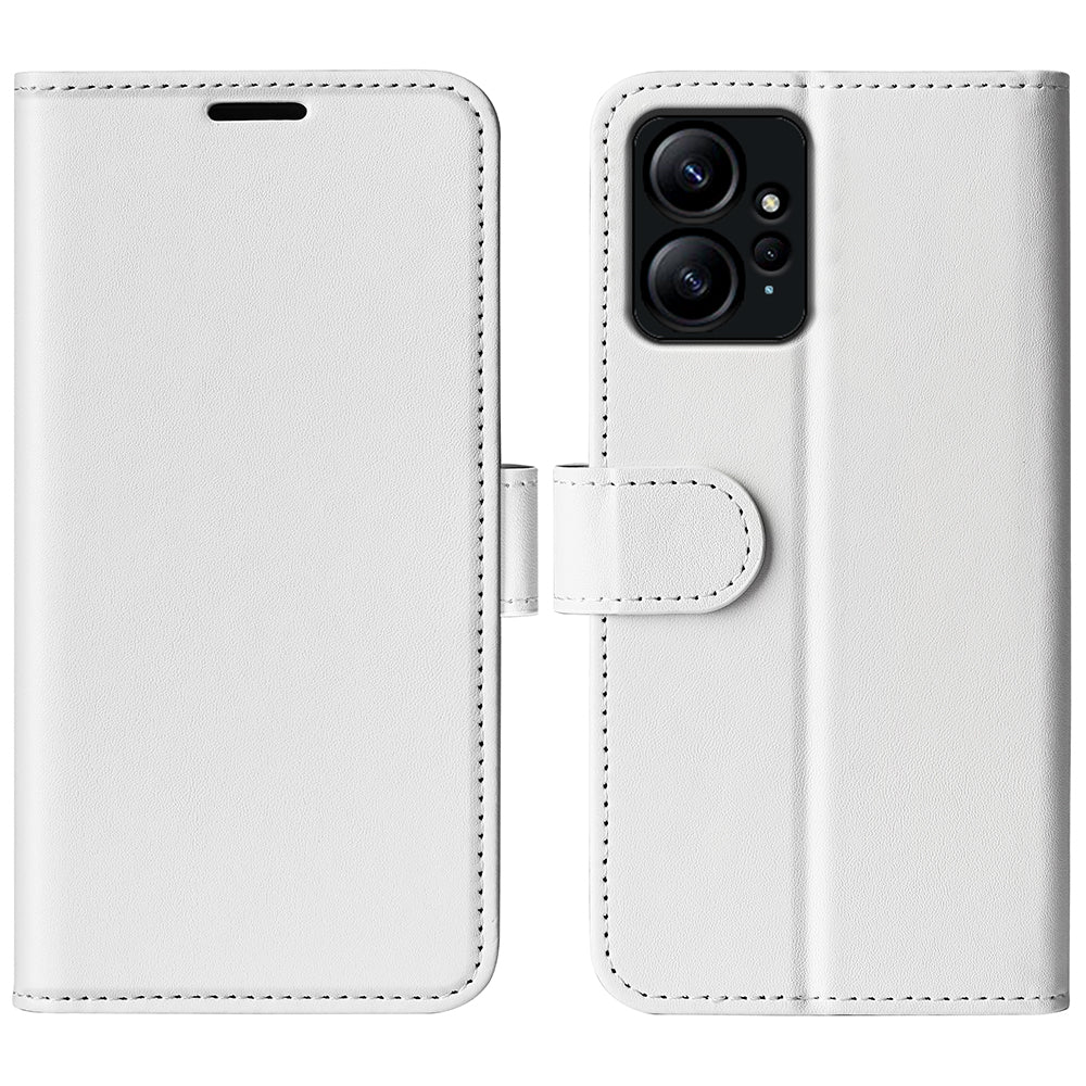 For Xiaomi Redmi Note 12 4G Crazy Horse Texture Drop-proof Phone Case PU Leather Wallet Flip Stand Cover