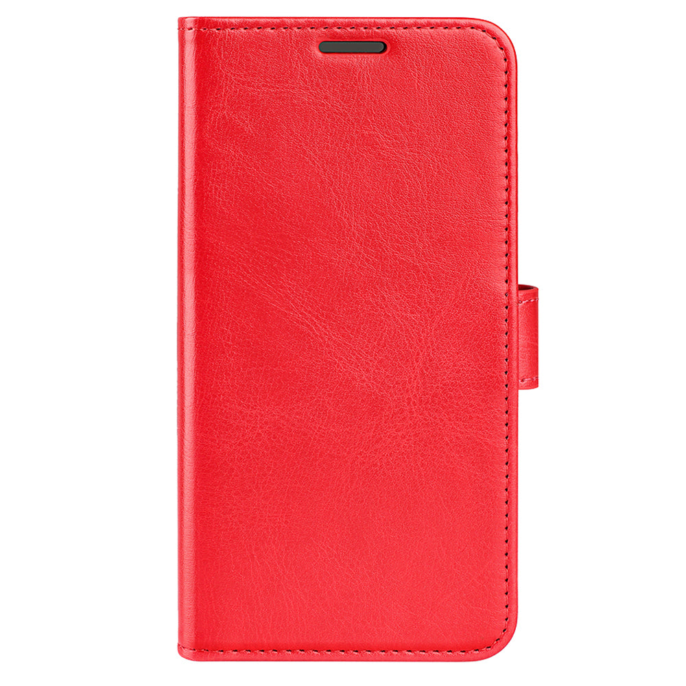 For Xiaomi Redmi Note 12 4G Crazy Horse Texture Drop-proof Phone Case PU Leather Wallet Flip Stand Cover