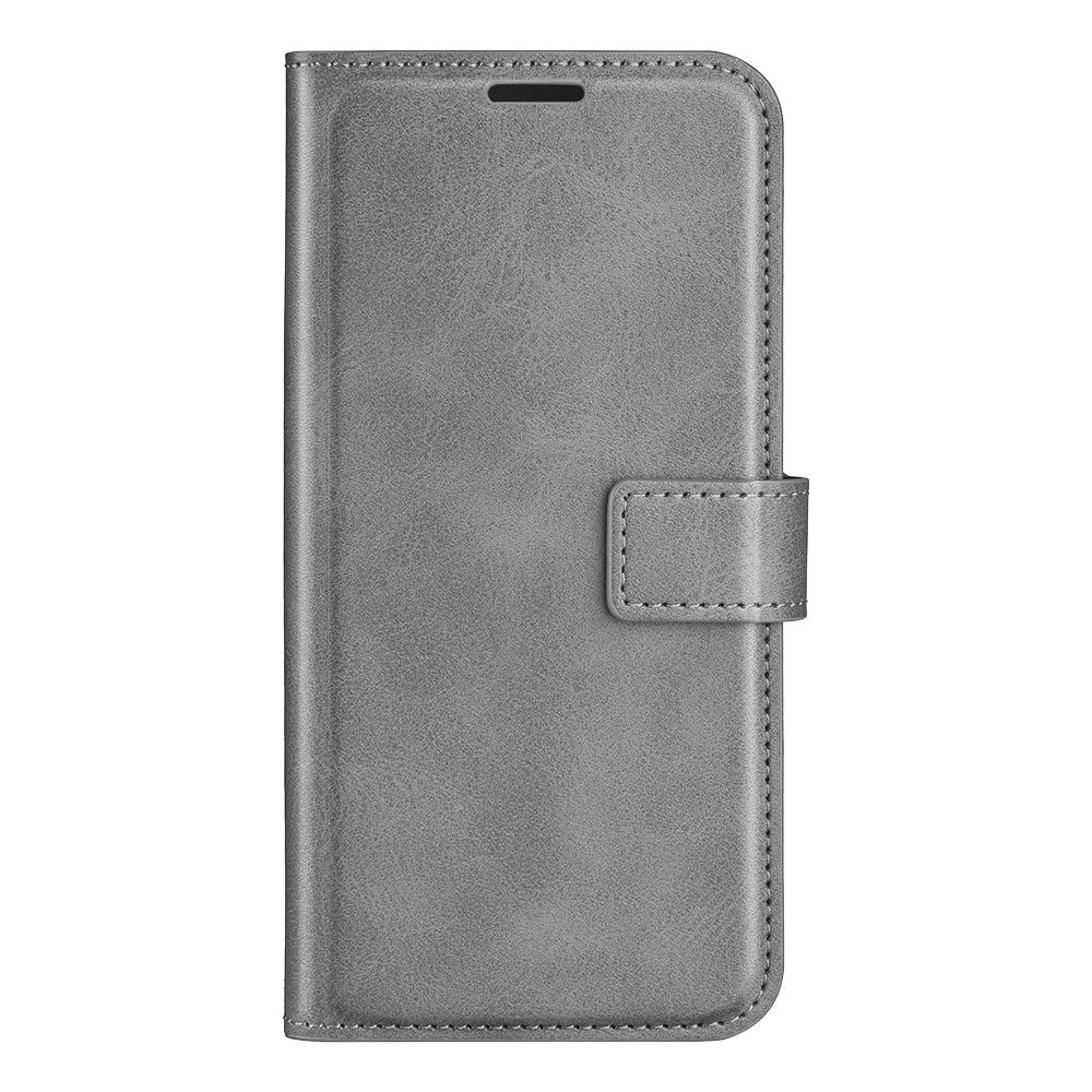 For Xiaomi Redmi Note 12 4G Leather Wallet Protective Shell Calf Texture Square Clasp Stand Phone Case