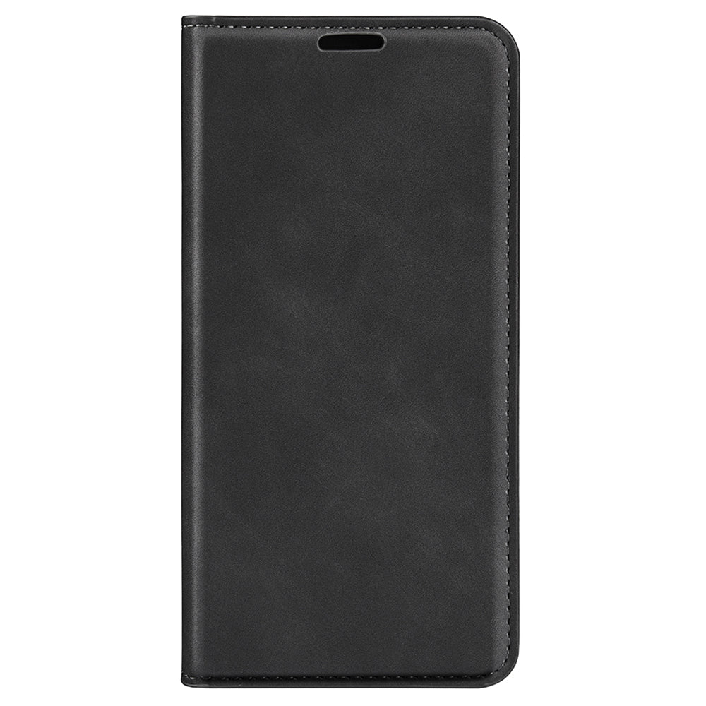 For Xiaomi Redmi Note 12 4G Skin-touch Leather Wallet Phone Case Magnetic Auto Closing Stand Cover