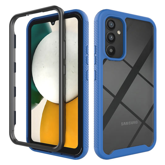 For Samsung Galaxy A34 5G Protective Phone Case Acrylic+PC+TPU 3-in-1 Phone Cover