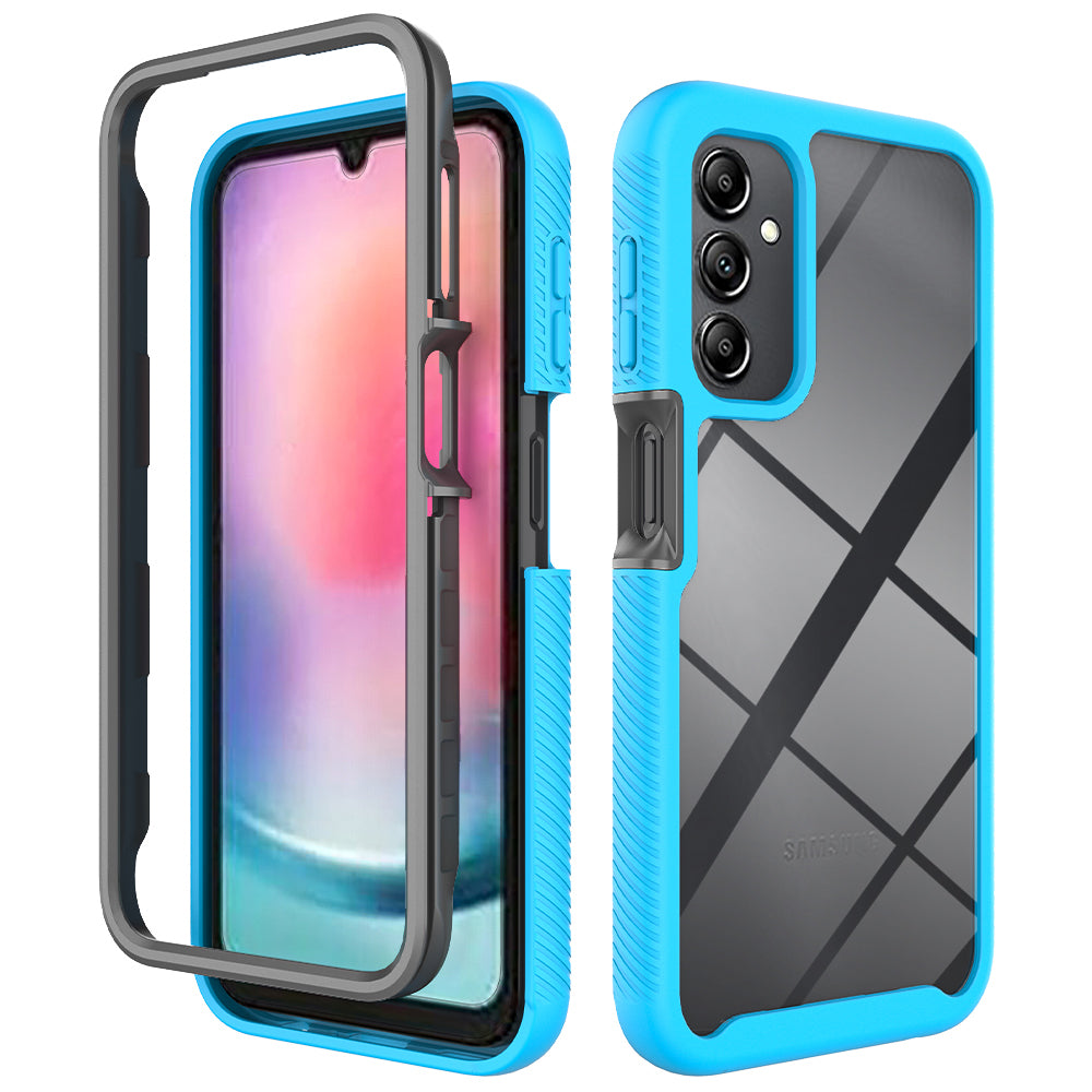For Samsung Galaxy A24 4G Anti-drop Cell Phone Case Acrylic+PC+TPU Phone Cover