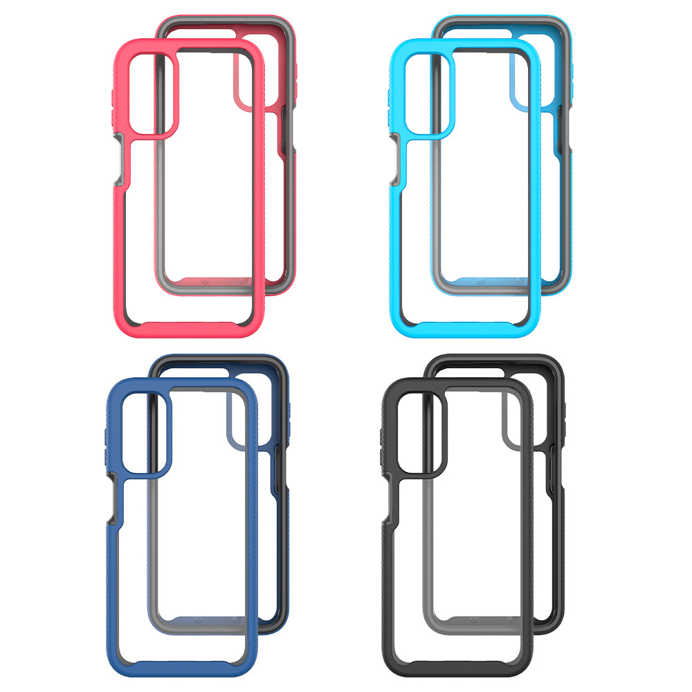 For Samsung Galaxy A24 4G Anti-drop Cell Phone Case Acrylic+PC+TPU Phone Cover