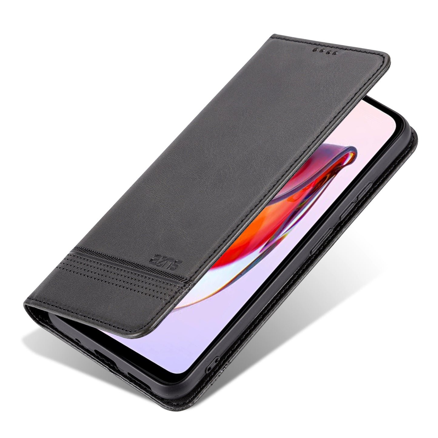 AZNS For Xiaomi Poco C55 4G / Redmi 11A 4G / Redmi 12C 4G Leather Phone Case Wallet Stand Smartphone Cover