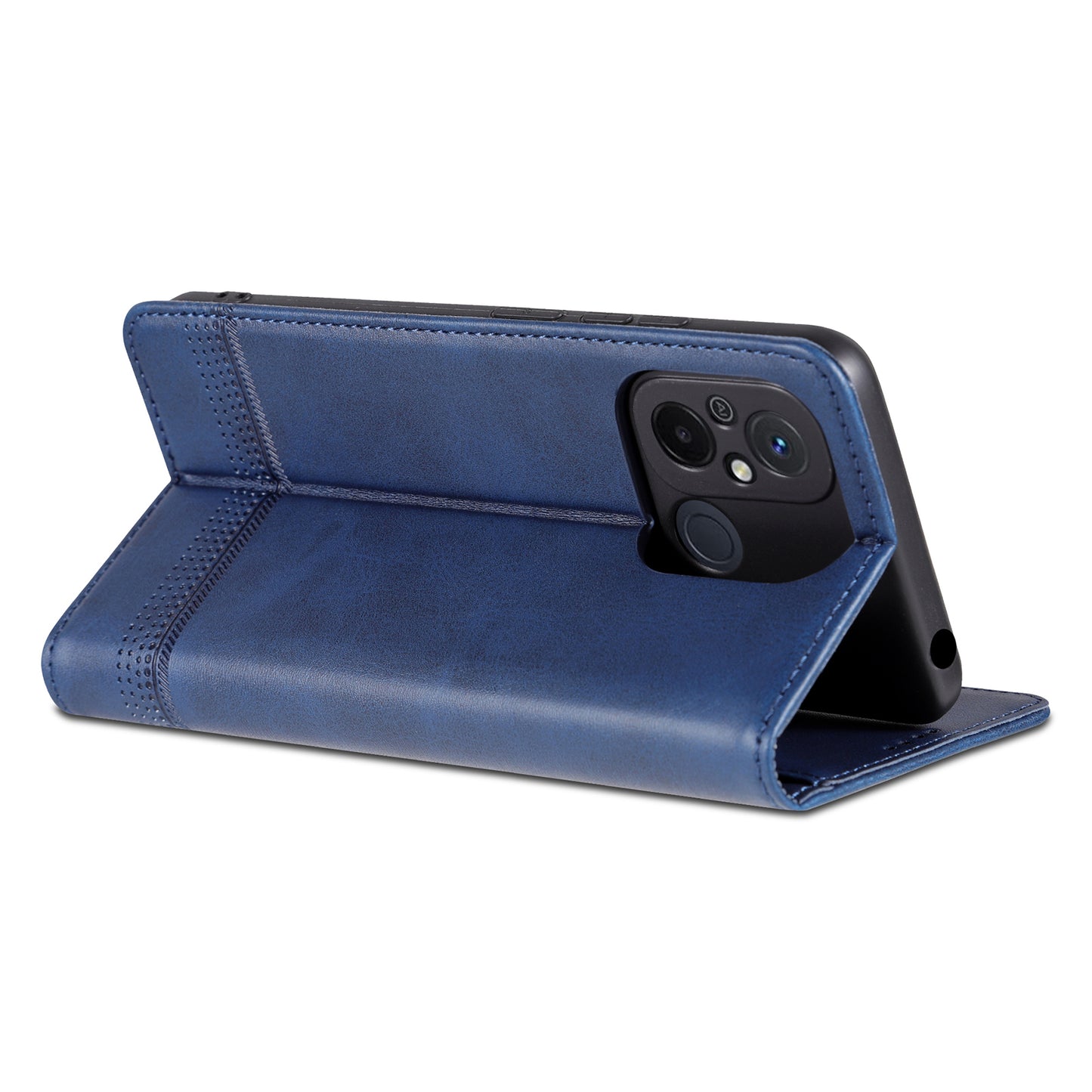AZNS For Xiaomi Poco C55 4G / Redmi 11A 4G / Redmi 12C 4G Leather Phone Case Wallet Stand Smartphone Cover
