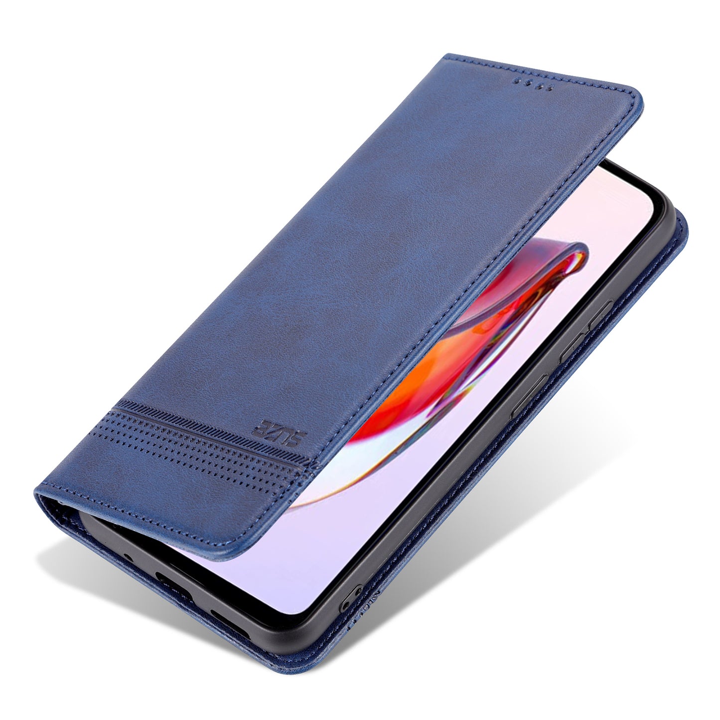 AZNS For Xiaomi Poco C55 4G / Redmi 11A 4G / Redmi 12C 4G Leather Phone Case Wallet Stand Smartphone Cover