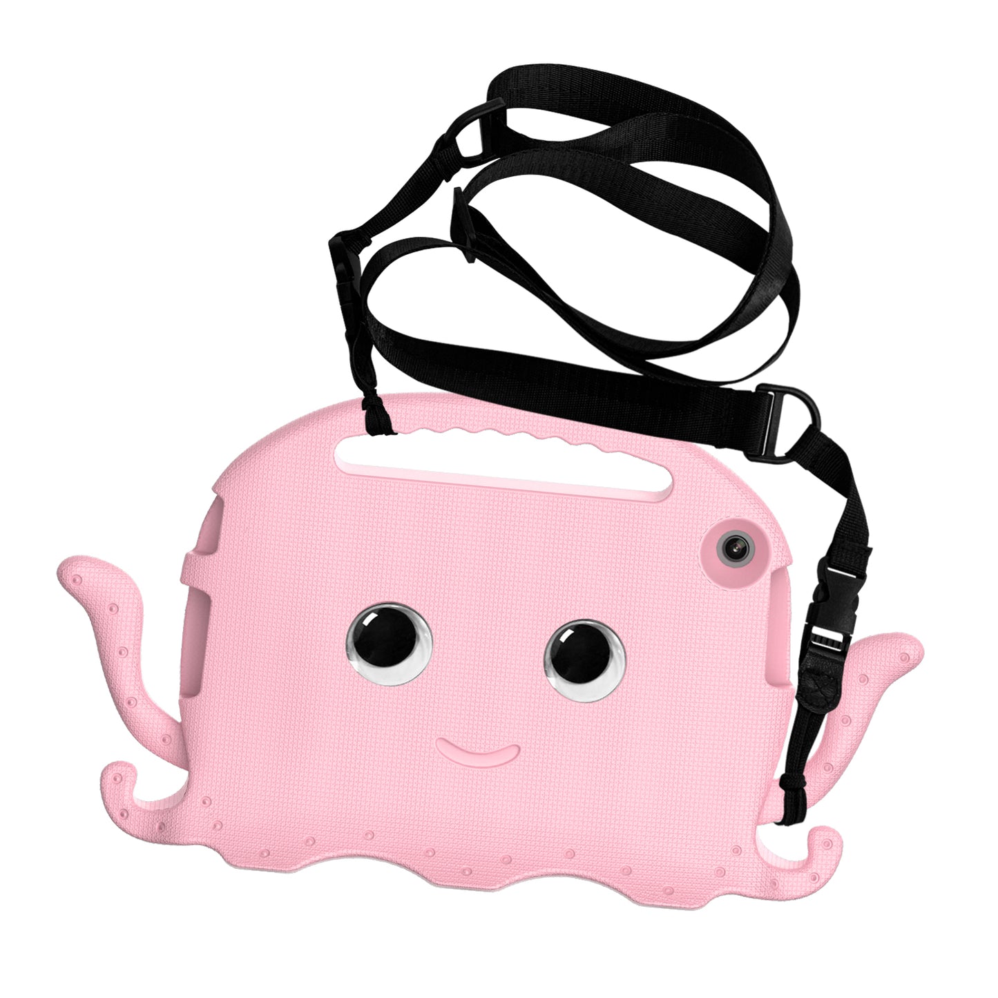 For Lenovo Tab M10 (Gen 3) Tablet EVA Case Cartoon Octopus Hand Grip Tablet Cover with Shoulder Strap
