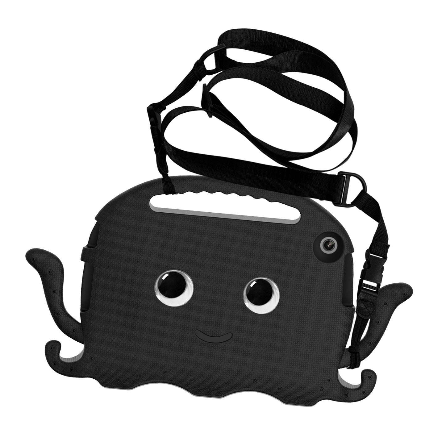 For Lenovo Tab M10 (Gen 3) Tablet EVA Case Cartoon Octopus Hand Grip Tablet Cover with Shoulder Strap