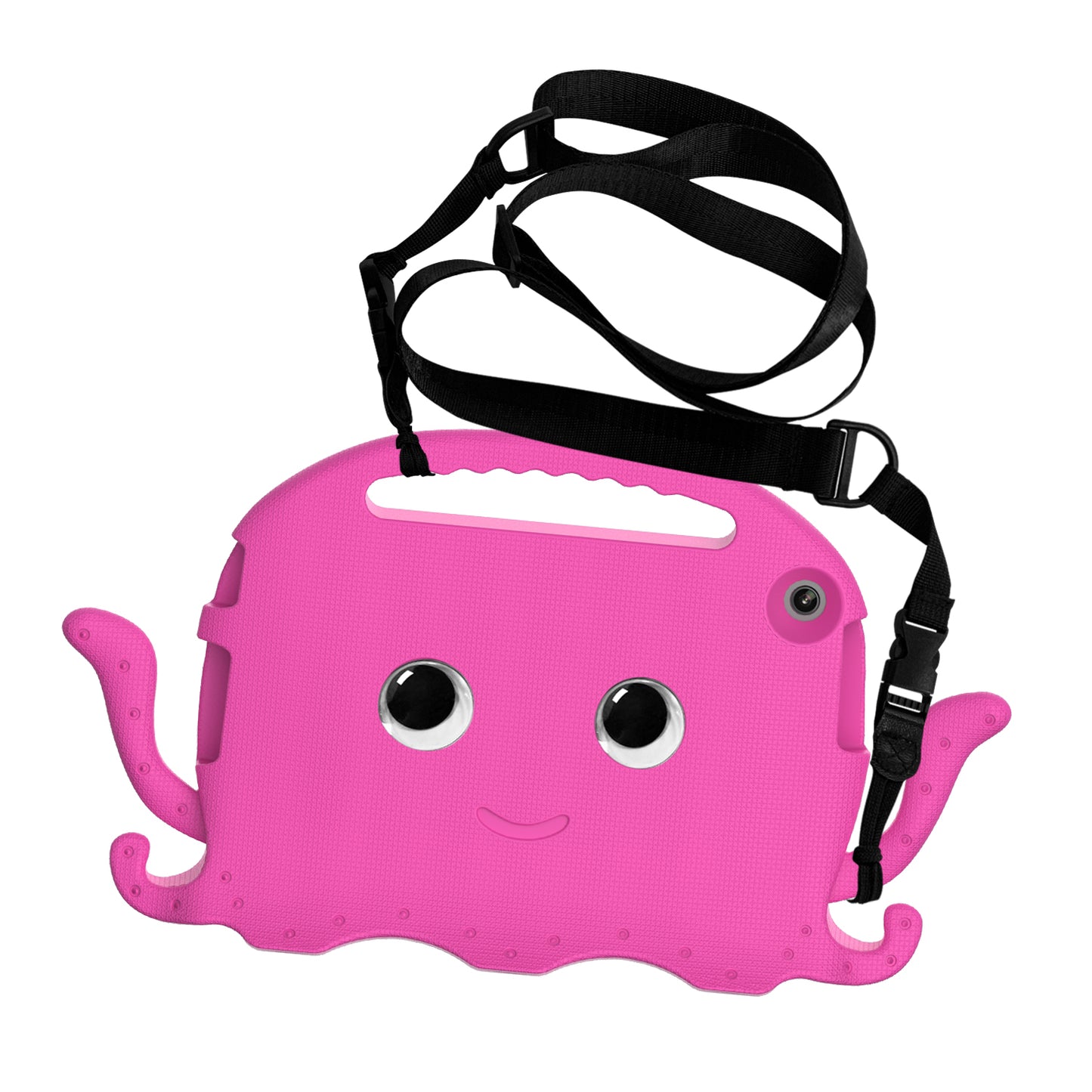 For Lenovo Tab M10 (Gen 3) Tablet EVA Case Cartoon Octopus Hand Grip Tablet Cover with Shoulder Strap