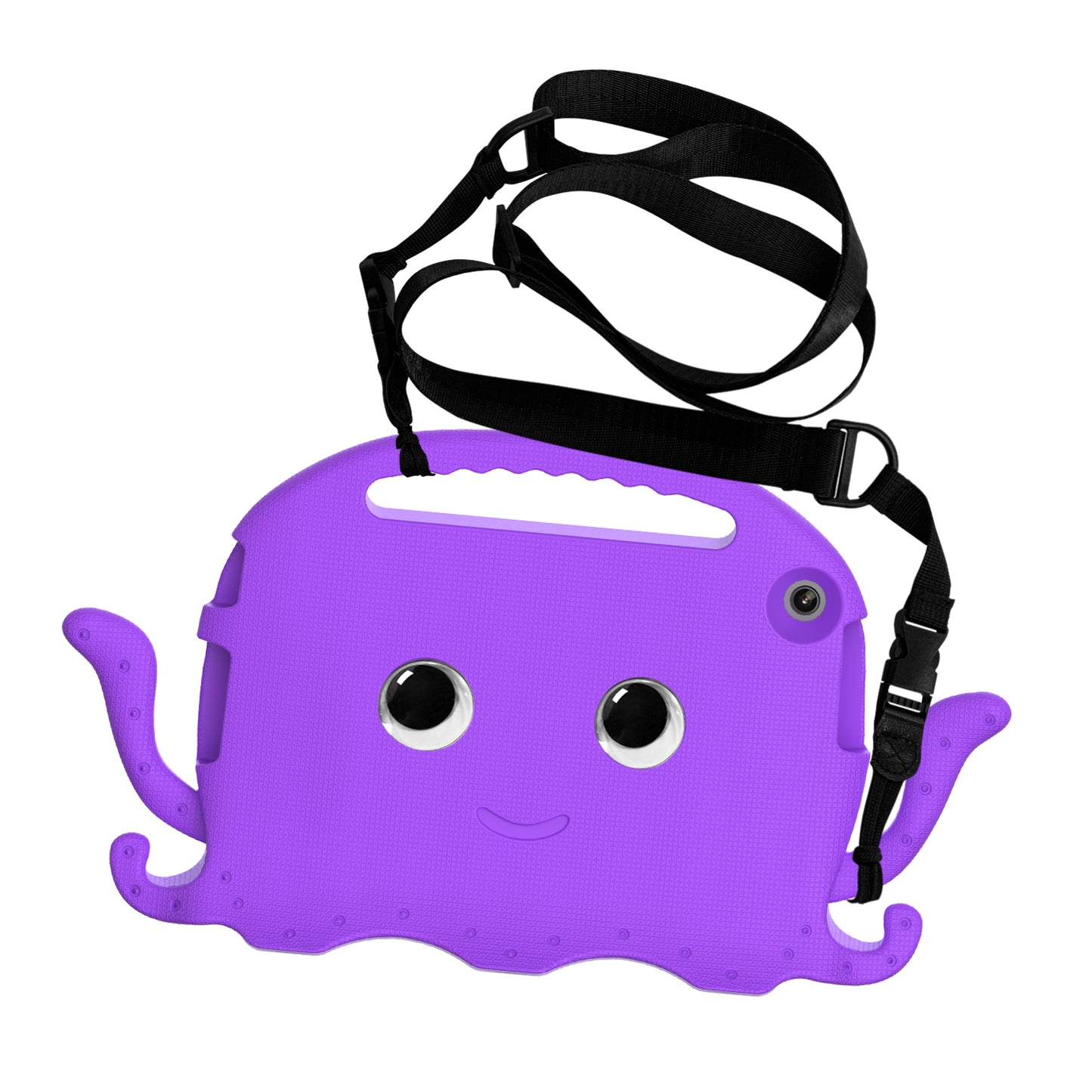 For Lenovo Tab M10 (Gen 3) Tablet EVA Case Cartoon Octopus Hand Grip Tablet Cover with Shoulder Strap