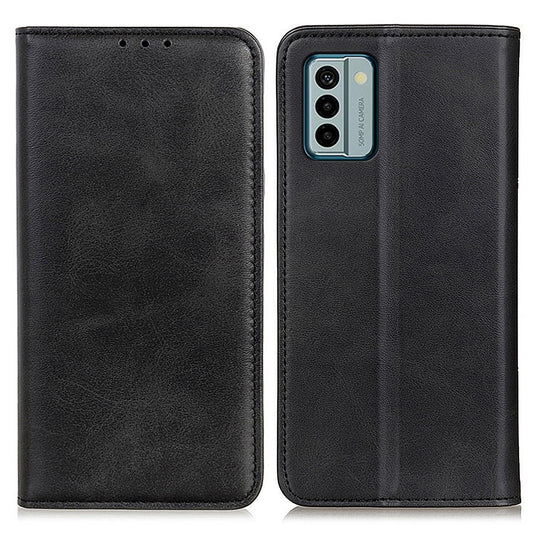 Split Leather Phone Case for Nokia G22 , Anti-drop Wallet Flip Stand Phone Cover
