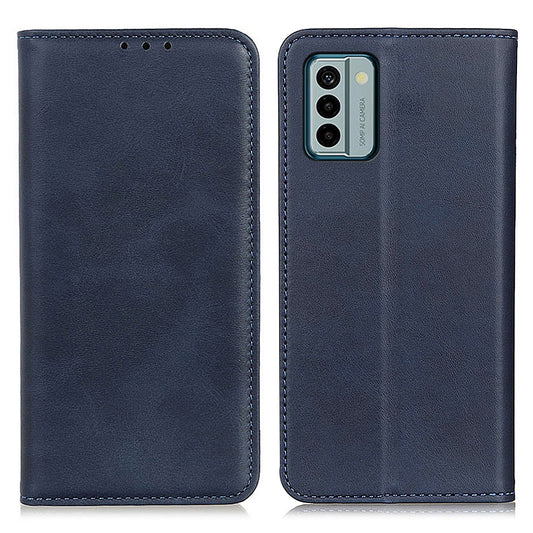Split Leather Phone Case for Nokia G22 , Anti-drop Wallet Flip Stand Phone Cover