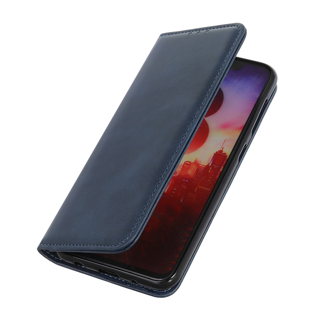 Split Leather Phone Case for Nokia G22 , Anti-drop Wallet Flip Stand Phone Cover