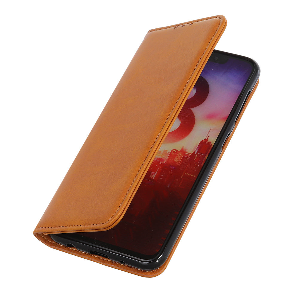 Split Leather Phone Case for Nokia G22 , Anti-drop Wallet Flip Stand Phone Cover