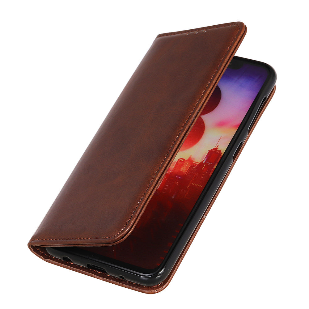 Split Leather Phone Case for Nokia G22 , Anti-drop Wallet Flip Stand Phone Cover